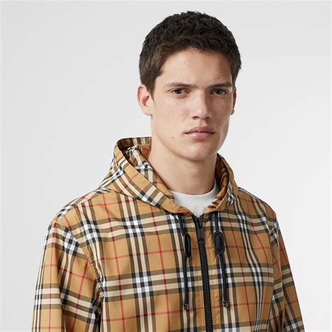 burberry vintage check jacket|Burberry lightweight check jacket.